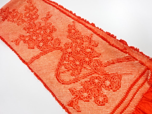 正絹　振袖用　絞り帯揚げ